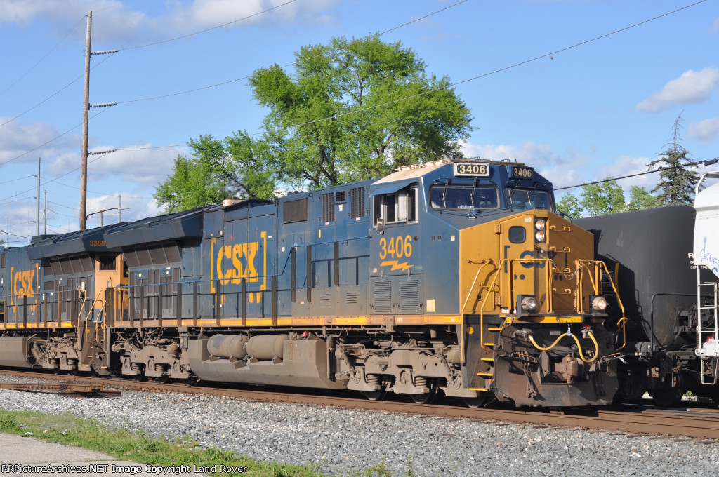 CSXT 3406 South 